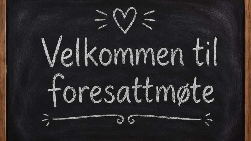 Lenke til artikkel: Foresattemøter